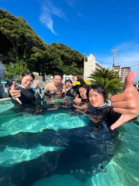 親子5人そろってダイビングデビュー！笑顔と感動のオープンウォーターダイバー認定