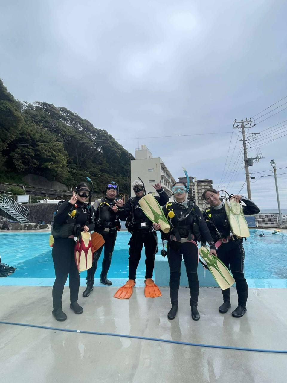 🐠 初めての水中体験！3人でチャレンジしたプール講習