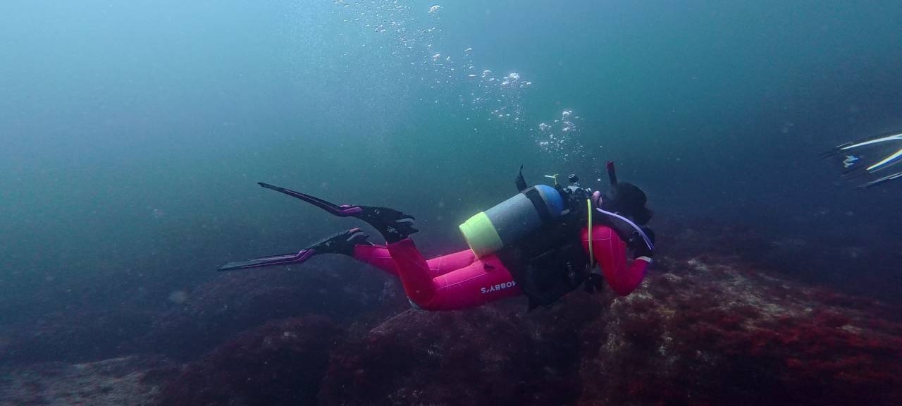 ウェット初おろしのお客様と、私もウェット復帰してきました