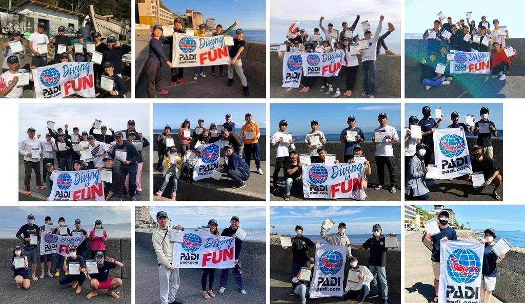 緊張と達成感の数日間へ。稲取にてPADIインストラクター試験スタート！